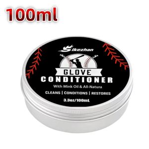 Baseball Glove Leather Conditioner Cream Colorless Odorless Balm Restores Shine Protects & Extends Glove Lifespan