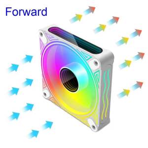 Coolmoon Dragon Mirror DM1 ARGB 3pin 5V 4pin PWM 120mm. 1800RPM