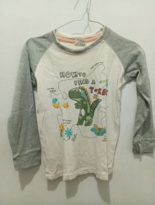 Pre loved/Thrift/Second/Bekas Atasan Kaos Baju anak laki laki perempuan tangan panjang 3-6 tahun Baju Tidur Atasan Adem Bagus No Minus