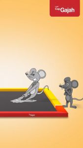 Papan Lem Perangkap Tikus Cap Gajah Trap Papan Perangkap Tikus