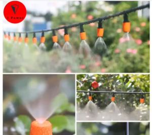 ชูดพ่นหมอก DIY สำหรับการสร้างระบบรดน้ำต้นไม้ อัตโนมัติ และพ่นหมอก ชุดรดน้ำต้นไม้ 27 หัว และ 40 หัว รดน้ำสายยาว 30 เมตร 50 หัว