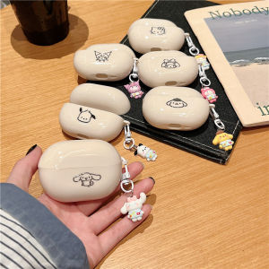 Creamy White Huawei Freebuds Pro3 Bluetooth Earphone Case Protective Cover Cartoon Creative Earphone Storage Box TPU Soft Shell