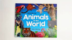 Animals of the World Educational Book To Discover Fun Facts (Hardcover) For Kids