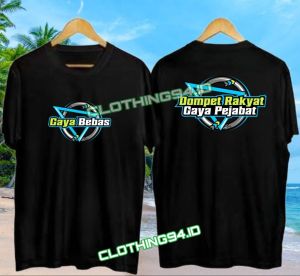 kaos gaya bebas dompet rakyat gaya pejabat#kaos kata kata#kaos pria cotton combed 30s premium