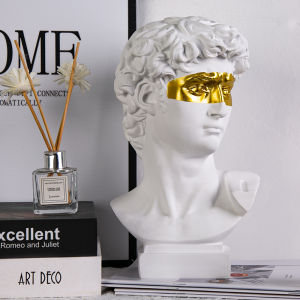 European Home Decoration: Exploring David Head Resin Statues & Modern Abstract Art