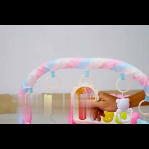 MI-M377 Baby Playgym Karakter Set Musik Piano Mainan Bayi Rattle Toys Playmate / Alas Play Gym