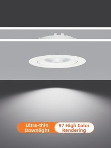 SIQIN | Adjustable Beam Angle Commercial Recessed Spotlight 130mm Cutting