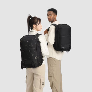 OZUKO 9851 Ba lô du lịch nam mang theo ba lô ba lô đi bộ đường dài không thấm nước thể thao ngoài trời Ba lô Túi ba lô đi học giản dị