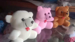 Boneka Teddy Bear Mini 14cm Bucket Wisuda