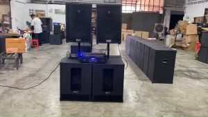 ️พร้อมส่ง จากกรุงเทพฯ ️ เครื่องเสียง ชุดลำโพง กลางเเจ้ง พร้อมเพาเวอร์แอมป์ ชุด 2x2 ออเดอร์ 6 ครบชุดพร้อมฟัง