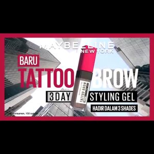 Maybelline Tattoo Brow 3 Day Styling Gel - Makeup Eye | Brow Gel | BPOM