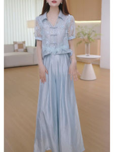 GUBODUO | Summer Stylish Thin Womens Suit Two-Piece Set