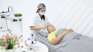 3 Probes Radio Frequency RF Skin Tightening Beauty Machine For Home Use