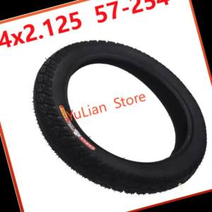 NEW 14x2.125 Tire 57-254 Tyre Inner Tube for 14 Electric Vehicle Pneumatic Wheel Tyre 14* 2.50 / 14x2.5 Electric Bicycle Tyre