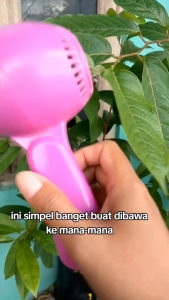 Pengering Rambut Mini Fleco 258 Hair Dryer Hairdrayer