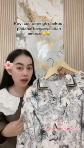 PIYAMA PP BLUDRU WANITA PI1975