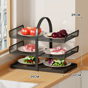 evesigar | Multifunctional Multi-tier Storage Rack for Kitchen