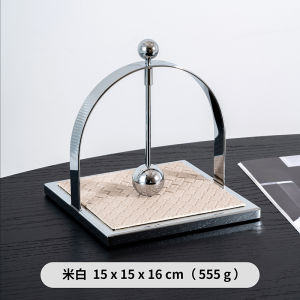 เก้าอี้กระดาษสแตนเลสแบบตั้งขึ้น กระดาษชำระหรูหราสไตล์ยุโรป รองเท้าหนังสำหรับโรงแรมและร้านอาหาร จัดระเบียบในครัวเรือน