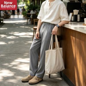 NEW BOLUNE | Quần Tây Đơn Giản Phong Cách Doanh Nhân