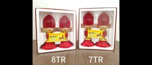 双龙行富贵花吉祥灯/红色LED灯/更明亮/更省电/7TR(大)/8TR(小)/万成神料行/ led light