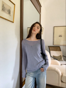 NIHAOKANONG | Áo Sweater Knit Thoáng Khí