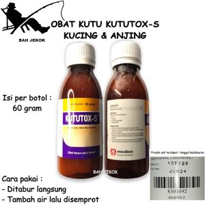 Kututox-s/Obat pembasmi kutu kucing/Obat pembasmi kutu anjing/Obat pembasmi kutu hewan peliharaan