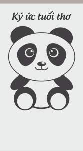 Túi in hình làm kẹo bông gòn( Kích thước 25.45cm)