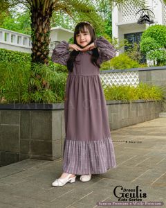GEULIS DRESS MAM & KIDS by Latisza dress gamis muslim Samira premium x wolly premium