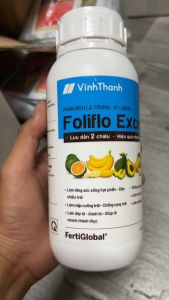 FOLIFLO EXCELLENT 500ML – CANXI BO KẼM VĨNH THẠNH - GIẢI PHÁP CHỐNG NỨT GAI DƯỠNG XANH GAI LÀM TRÒN TRÁI SẦU RIÊNG