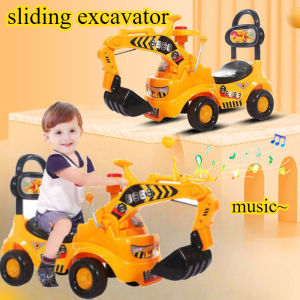 Children's Car Toy: Sliding Twist Car & Torsion Car with Music