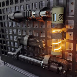 Multi-Purpose Magic Tape Strap Nylon Backpack Camping Tactical Accessories Tool Storage Reversible Buckle Car Seat Back Organizer