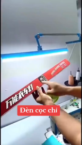 Đèn gắn cọc chỉ xanh tiện lợi siêu sáng siêu tiết kiệm sử dụng cho các loại máy ngành may
