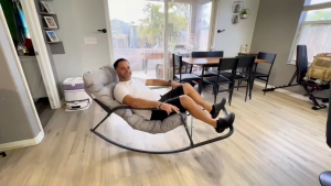 Rocking Chair Double Home Reclining Chair Lazy Sofa Bedroom living room nap balcony Lazy Chair
