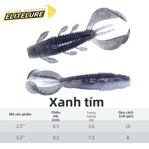 Mồi Nhựa Mềm Không Chì Tụ Nước