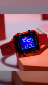 TERLARIS Jam Tangan Digitec Wanita Original Produk Seri BDG-7132T Rubber Silikon Strap Anti Air Renang