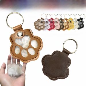 จี้กระเป๋าพกพาที่เก็บขนสัตว์รูปมือแมว จี้กระเป๋าแฟชั่น จี้กระเป๋า รูปมือแมว จี้กระเป๋า จี้สัตว์เลี้ยง จี้กระเป๋า