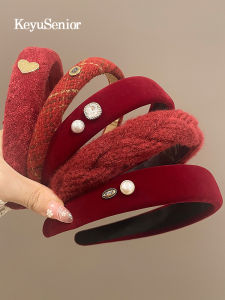 Ankela Red Hairband: A Fashionable & Stylish Headwear for Women