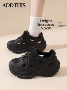 ADDTHIS | Anti-slip Breathable Platform Slipper Sandals