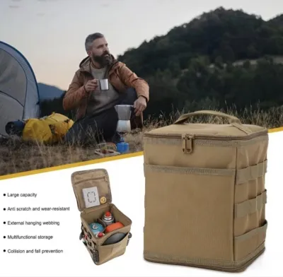 Tas Camping Anti Air Tas Penyimpanan Kompor Mini Portable Tas Berkemah Tas Outdoor Waterproof