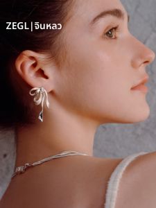 zengliu | Ribbon Bow Dangle Earrings for Women