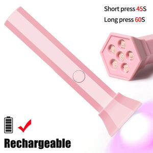 Mini UV Light for Gel Nails Small Nail Cure Light for Gel Polish Manicure USB Nail Dryer for Fast Curing Nail Lamp