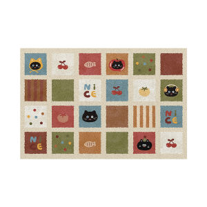 New Cartoon Entrance Rug Dustproof Non-slip Easy to Clean