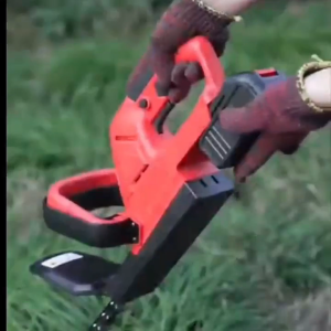 NEW เครื่องตัดแต่งพุ่ม เครื่องตัดแต่งกิ่ง แบตเตอรี่ลิเธียม 48V แบตเตอรี่คู่ สามารถใช้เป็นเวลา 8 ชั่วโมงได้ มอเตอร์ไร้แปรง ระบบสวิทซ์คู่ 52CMใบมีดเหล็กแมงกานีสคู่(การตัดระนาบ/หน้าเอียง/แบบกลม/รูปทรงบอล)เครื่องตัดหญ้าไฟฟ้า เครื่องแต่งกิ่งไม้ ไร้สาย