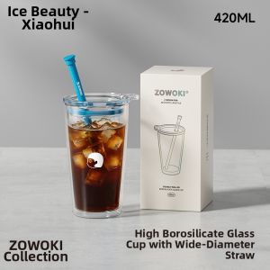 Borosilicate Heat-Resistant Aesthetic Glass Cup