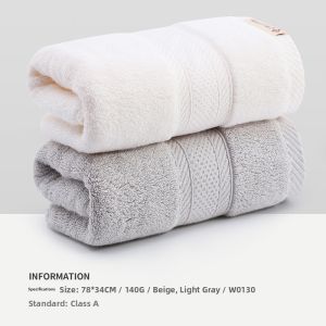 GRACE | Extra Large and Thick Cotton Bath Towels 3 Pack