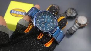 Box Exclusive Jam Tangan FOZ VA-232DA / Jam Tangan Fashion Pria Tali Rantai Diameter 45cm