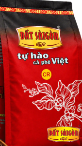 Cà Phê Hạt Pha Phin Đen Đá CR - Đất Sài Gòn Cafe | Gói 500gr