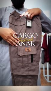 Celana Sirwal Anak Cargo Tactical Tempur Panjang Pangsi Cingkrang Premium Melleonlain