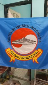 Bendera Wushu Indonesia Rumbai