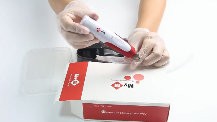 ☆COD☆ MY-M Alat Dermapen Bopeng Nano Needle BB Glow 100